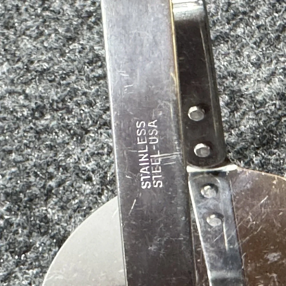 Vintage Stainless Steel USA 9.5